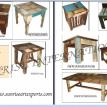 Reclaimed wood furniture, reclaimed wood furniture designs in india