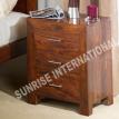 sheesham wooden furniture, sheesham wood bedside table designs online